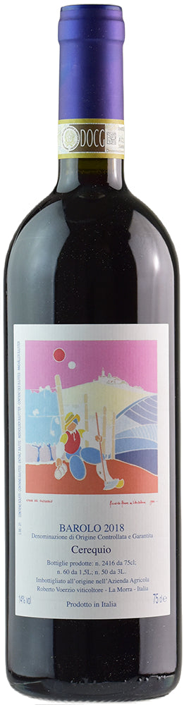 Roberto Voerzio Barolo Cerequio 2020  Front Bottle Shot