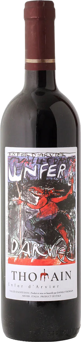 Danilo Thomain Enfer d'Arvier Rosso 2022  Front Bottle Shot
