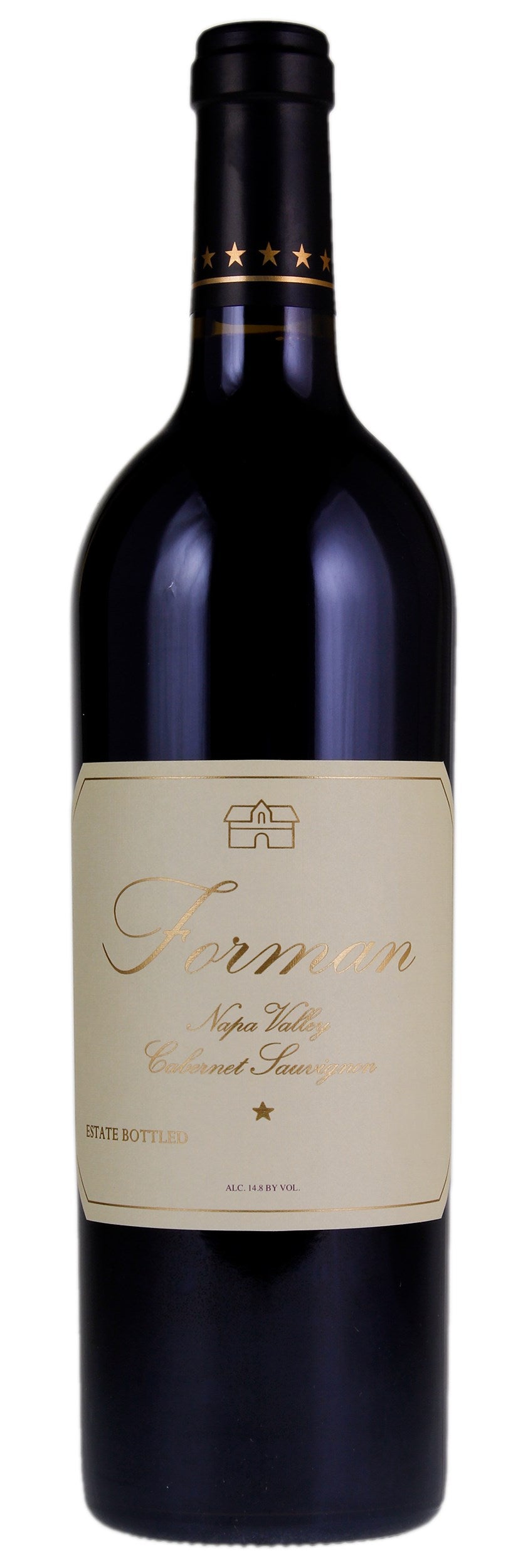 Forman Cabernet Sauvignon 2018  Front Bottle Shot