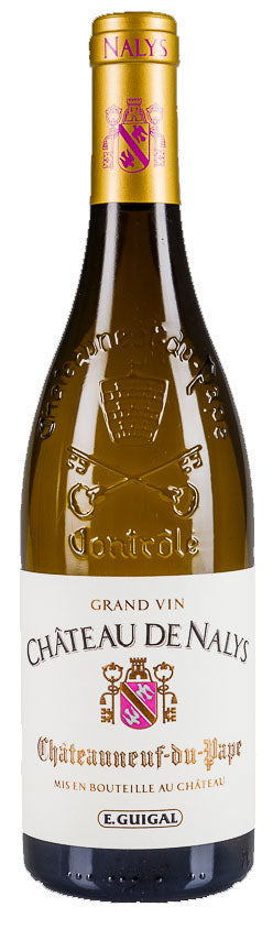 Chateau de Nalys Chateauneuf-du-Pape Blanc Grand Vin 2017  Front Bottle Shot