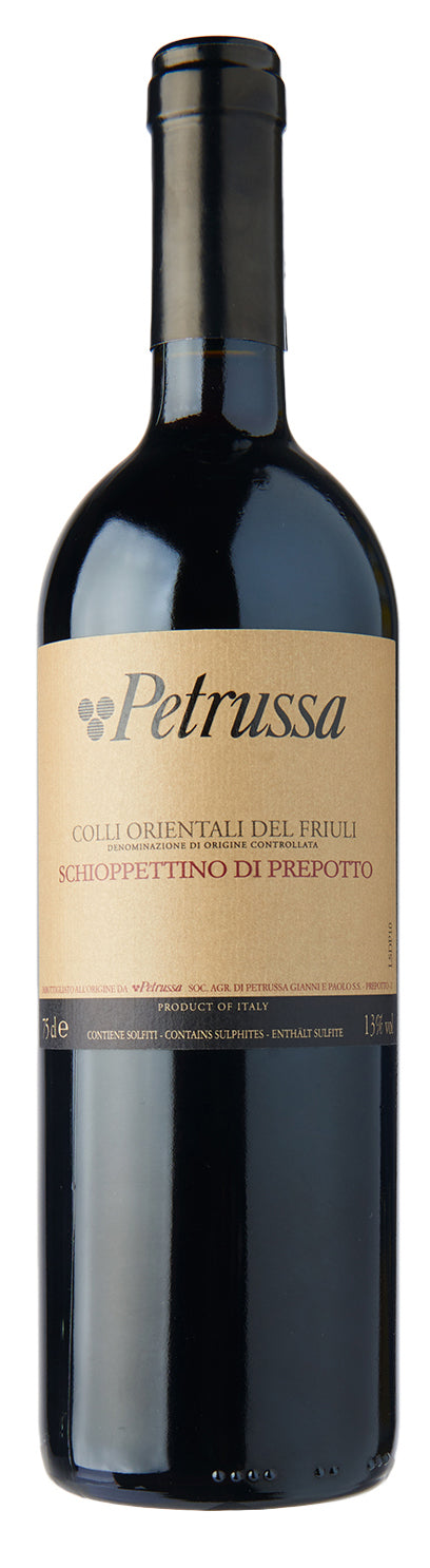 Petrussa Schioppettino di Prepotto 2019  Front Bottle Shot