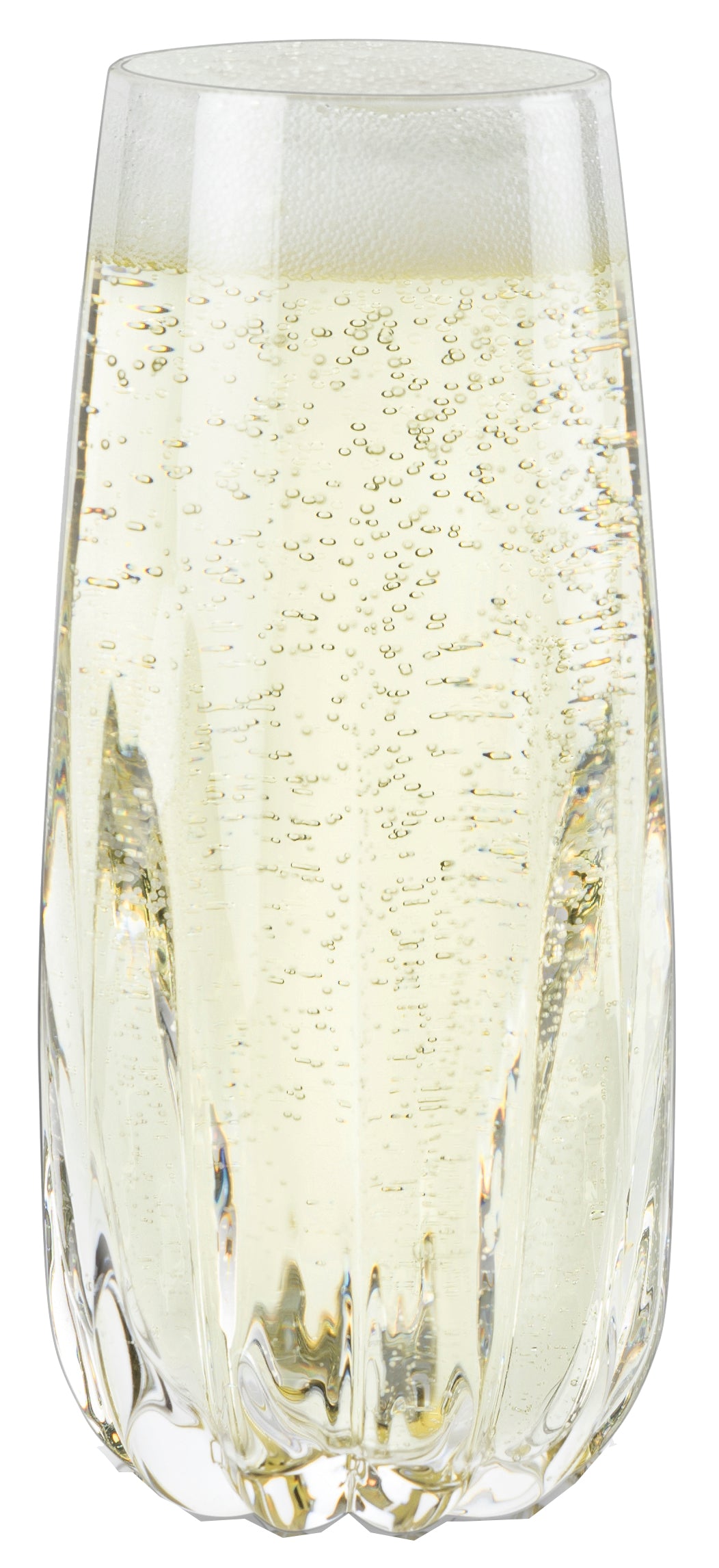 Viski Crystal Stemless Champagne Flutes (Set of 2)