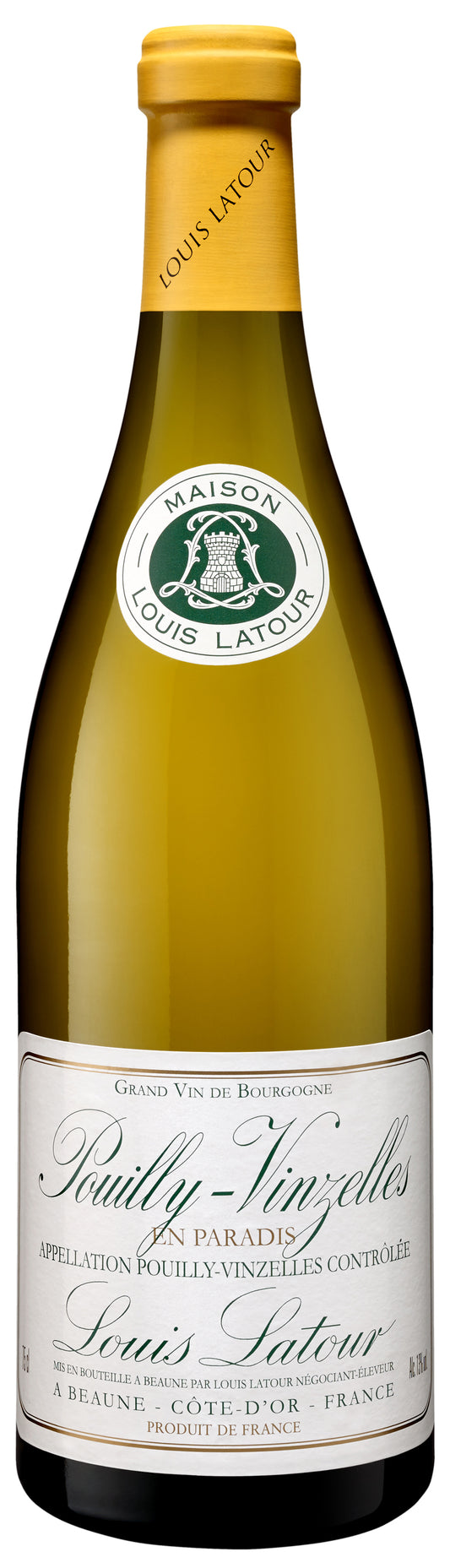 Louis Latour Pouilly-Vinzelles En Paradis 2019  Front Bottle Shot