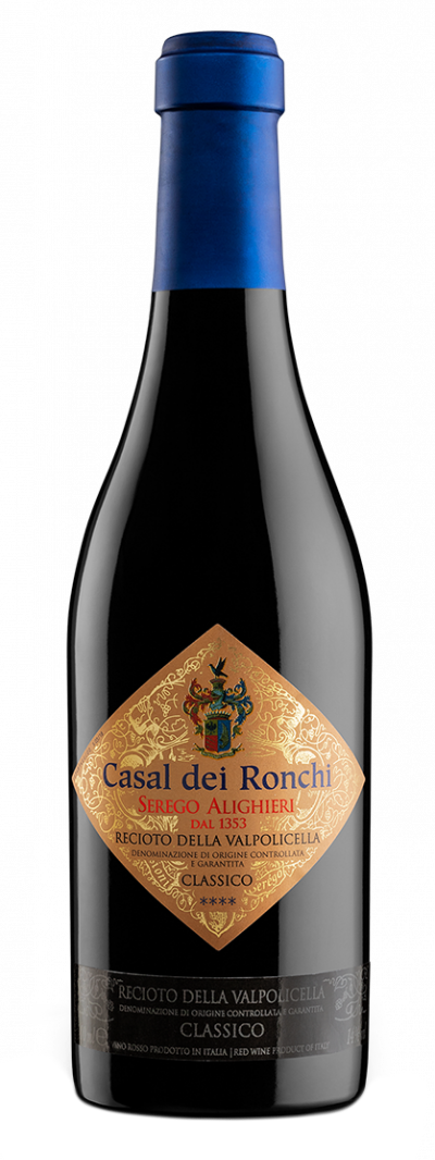 Serego Alighieri Casal dei Ronchi Recioto della Valpolicella Classico (500ML) 2017  Front Bottle Shot