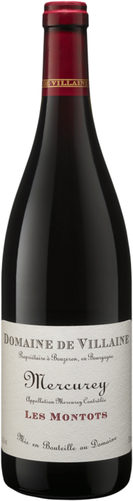 Domaine de Villaine Mercurey Les Montots Rouge 2022  Front Bottle Shot