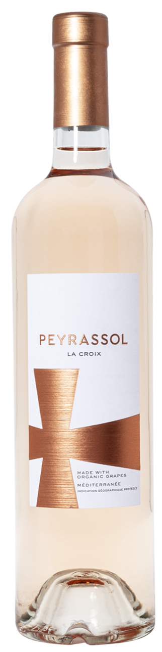 Peyrassol La Croix de Peyrassol Rose 2023  Front Bottle Shot