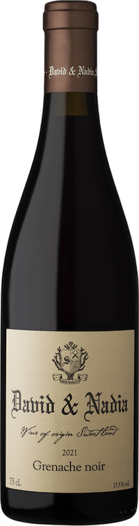 David & Nadia Grenache 2021  Front Bottle Shot