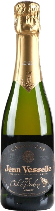 Jean Vesselle Oeil de Perdrix Brut (375ML half-bottle)  Front Bottle Shot