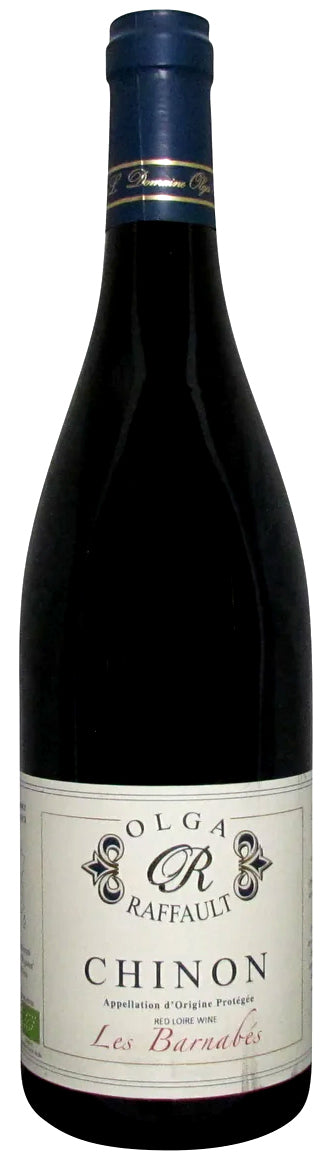 Olga Raffault Chinon Les Barnabes 2021  Front Bottle Shot
