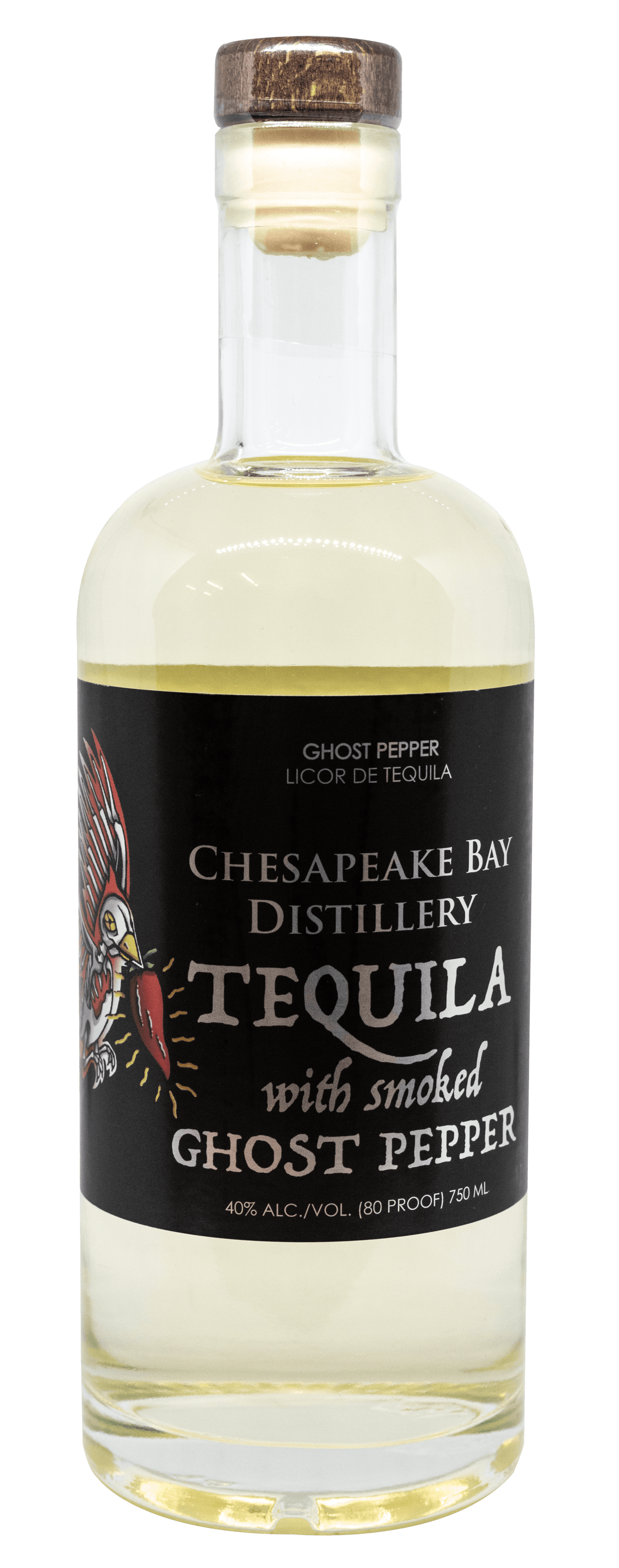Dr. Stoner's Smoked Ghost Pepper Tequila (750Ml)