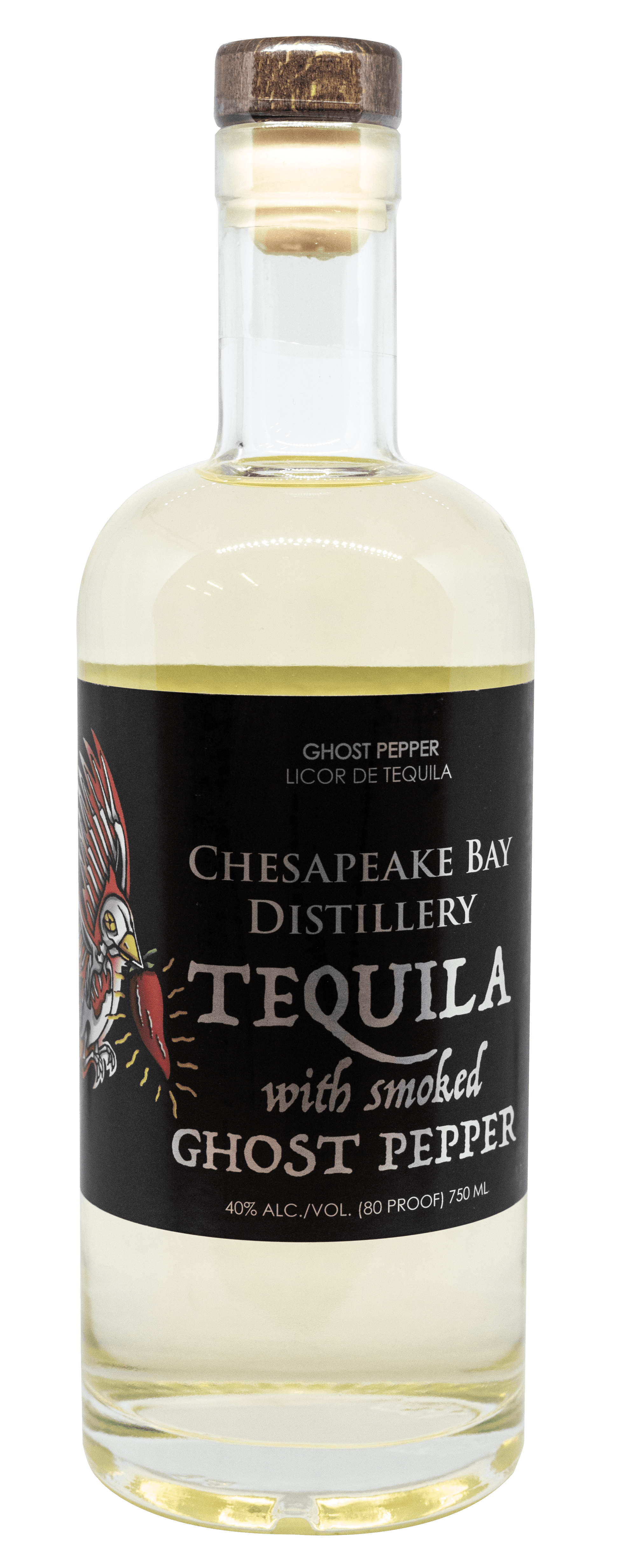 Dr. Stoner's Smoked Ghost Pepper Tequila (750Ml)
