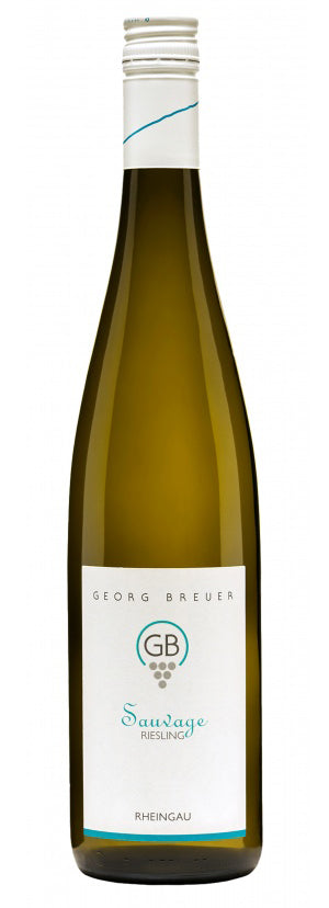 Georg Breuer GB Sauvage Riesling Trocken 2020  Front Bottle Shot