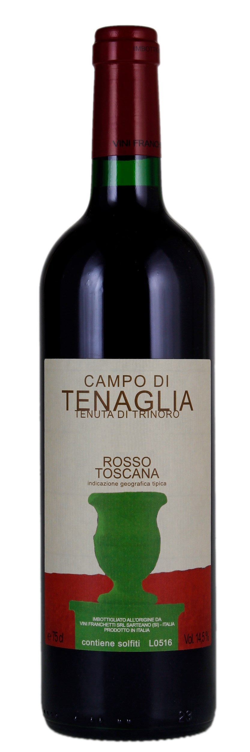 Tenuta di Trinoro Campo di Tenaglia 2021  Front Bottle Shot