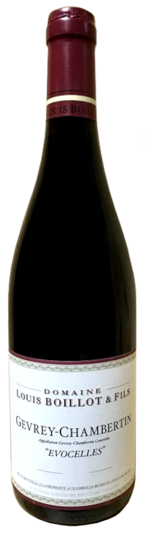 Domaine Louis Boillot Gevrey-Chambertin Evocelles 2022  Front Bottle Shot
