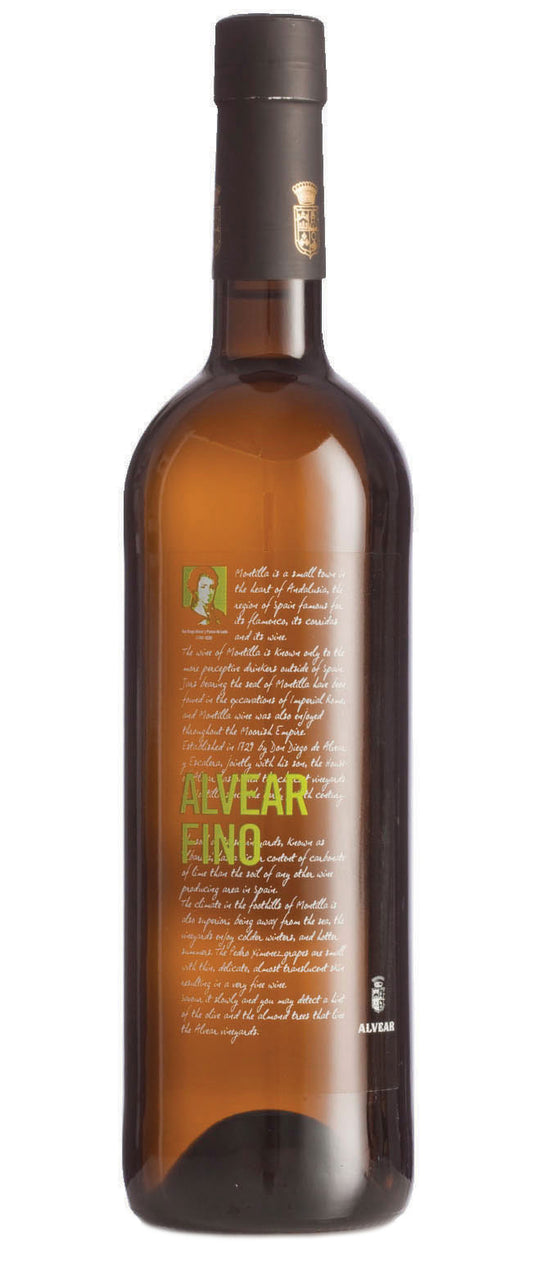 Alvear Fino  Front Bottle Shot