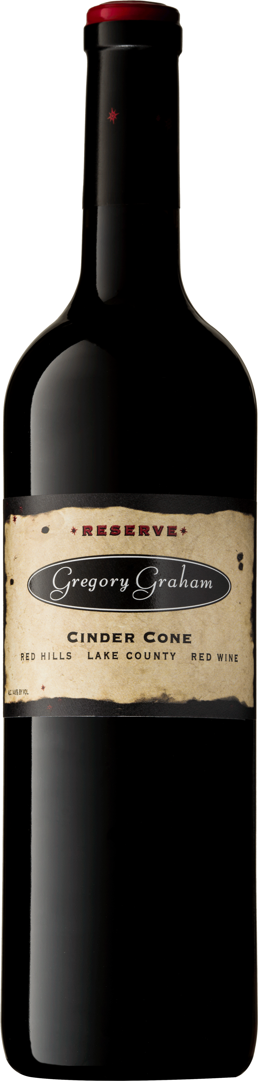Gregory Graham Cinder Cone Reserve Red 2017  Front Bottle Shot