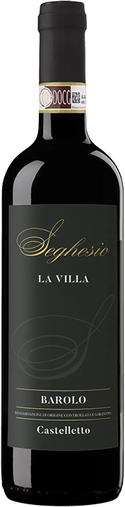 Fratelli Seghesio Barolo Castelletto La Villa 2019  Front Bottle Shot