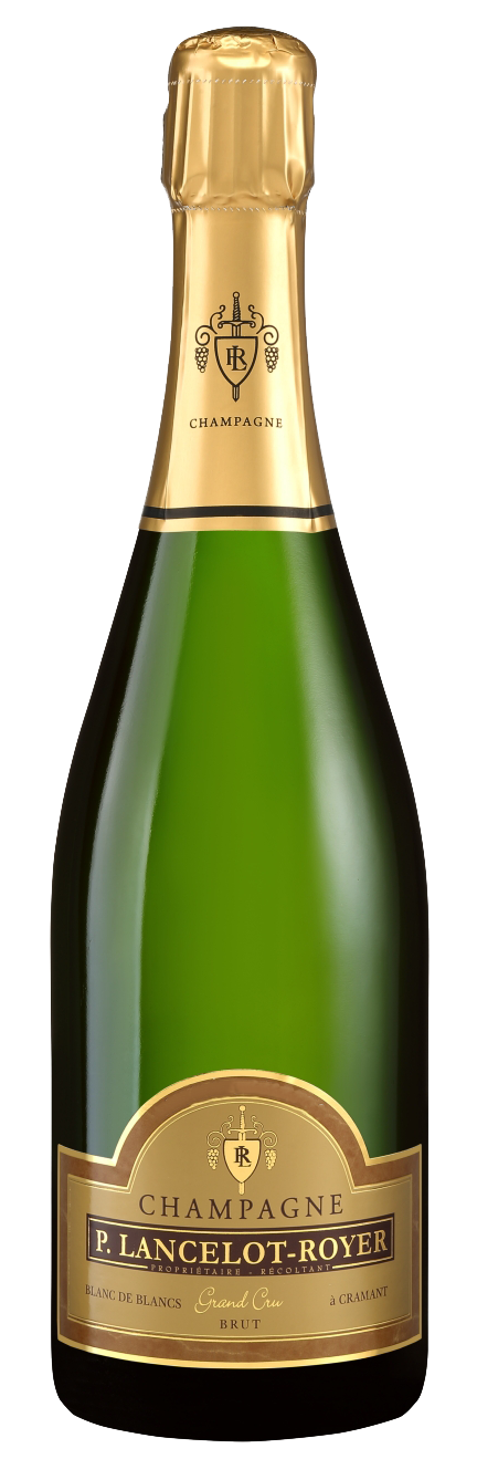 Lancelot-Royer Blancs de Blancs Grand Cru Brut Millesime 2016  Front Bottle Shot