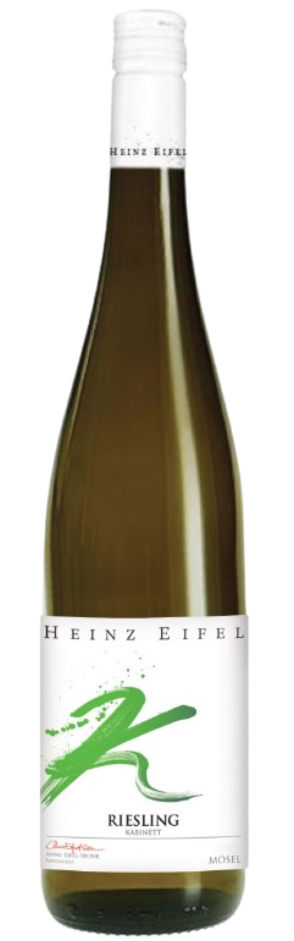 Heinz Eifel Mosel Riesling Kabinett 2022  Front Bottle Shot