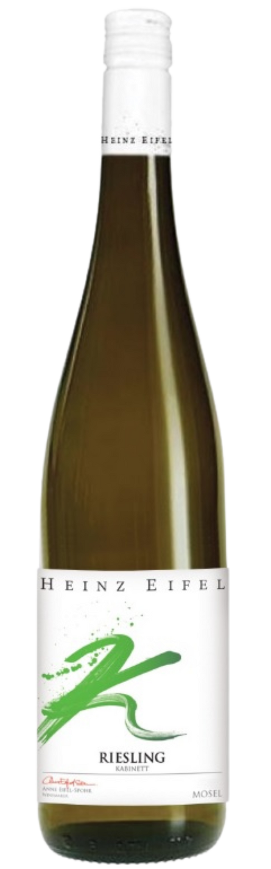 Heinz Eifel Mosel Riesling Kabinett 2022  Front Bottle Shot