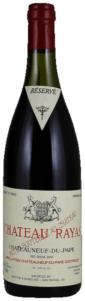 Chateau Rayas Chateaneuf-du-Pape Reserve 2010  Front Bottle Shot