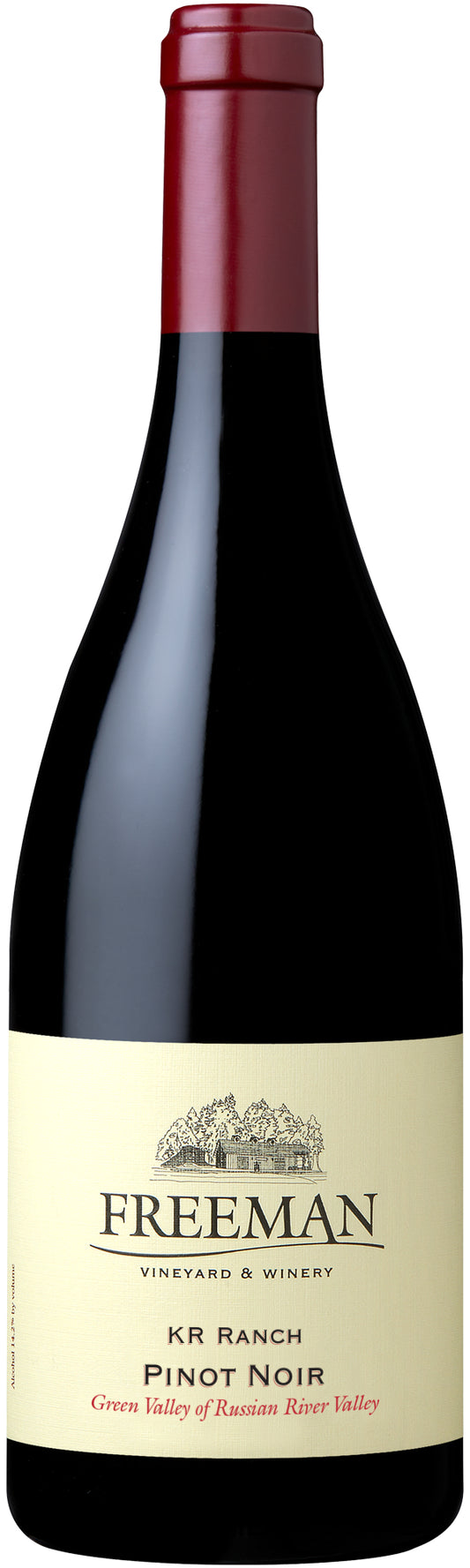 Freeman KR Pinot Noir 2018  Front Bottle Shot