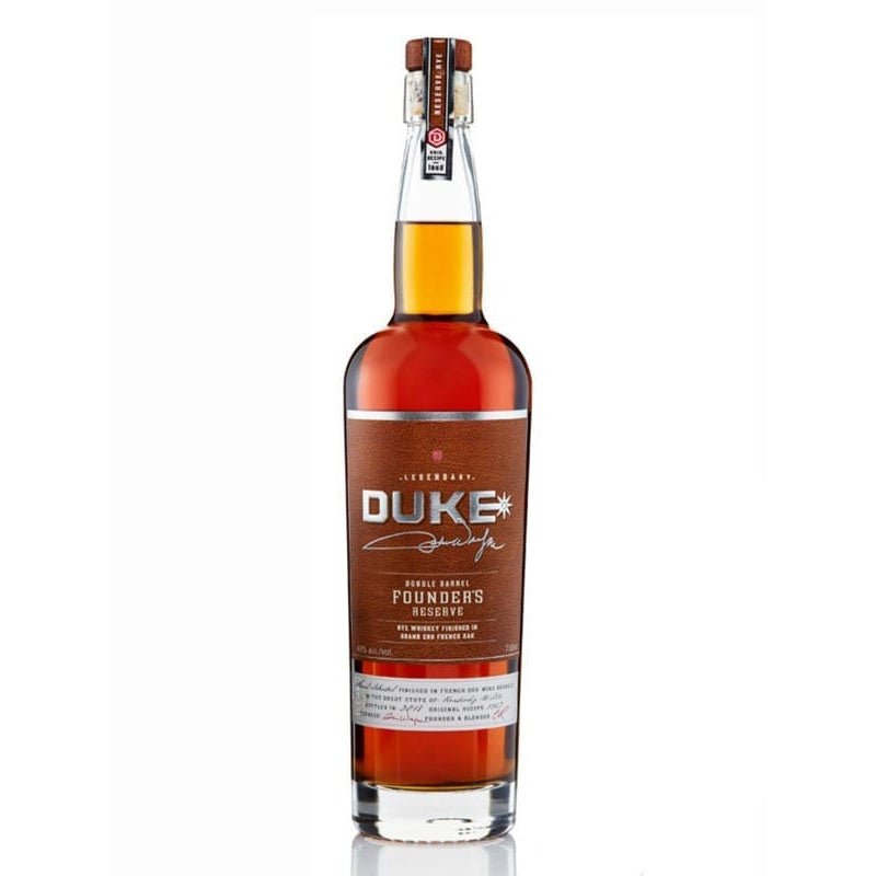 Duke Grand Cru Double Barrel Rye Whiskey