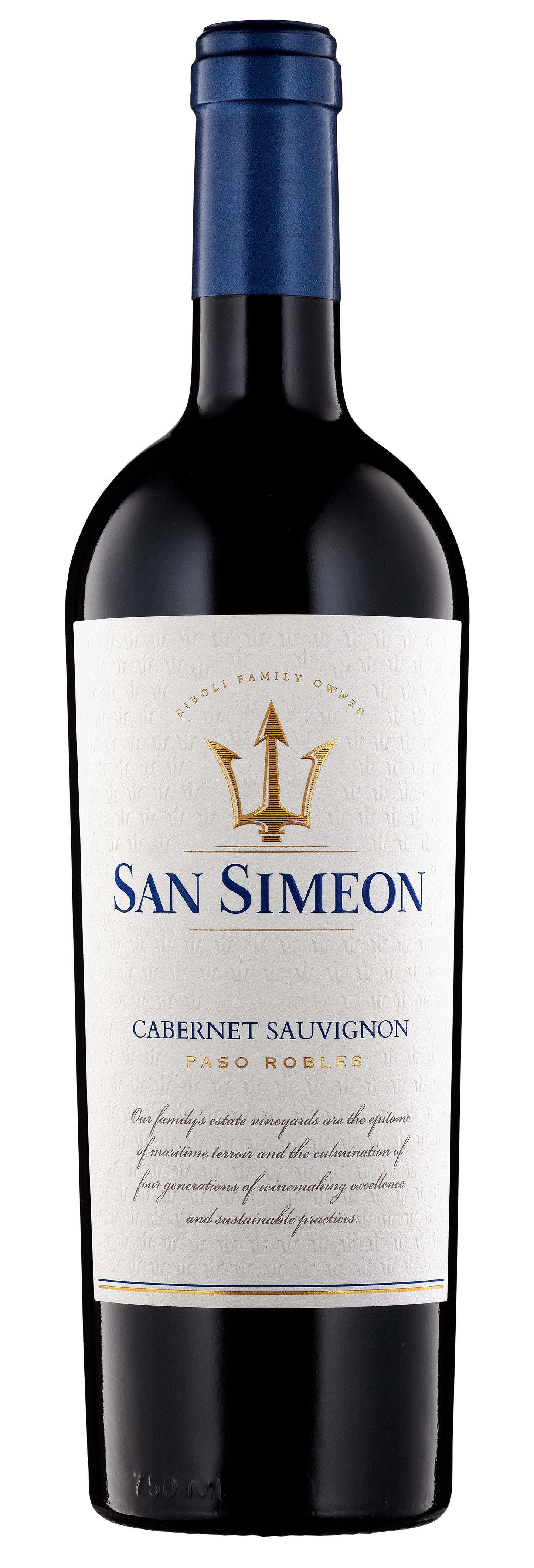 San Simeon Paso Robles Cabernet Sauvignon 2022  Front Bottle Shot