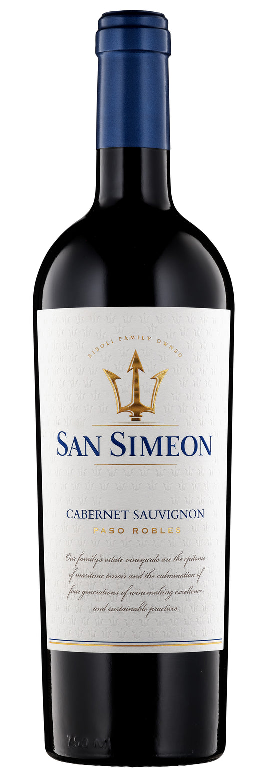 San Simeon Paso Robles Cabernet Sauvignon 2022  Front Bottle Shot
