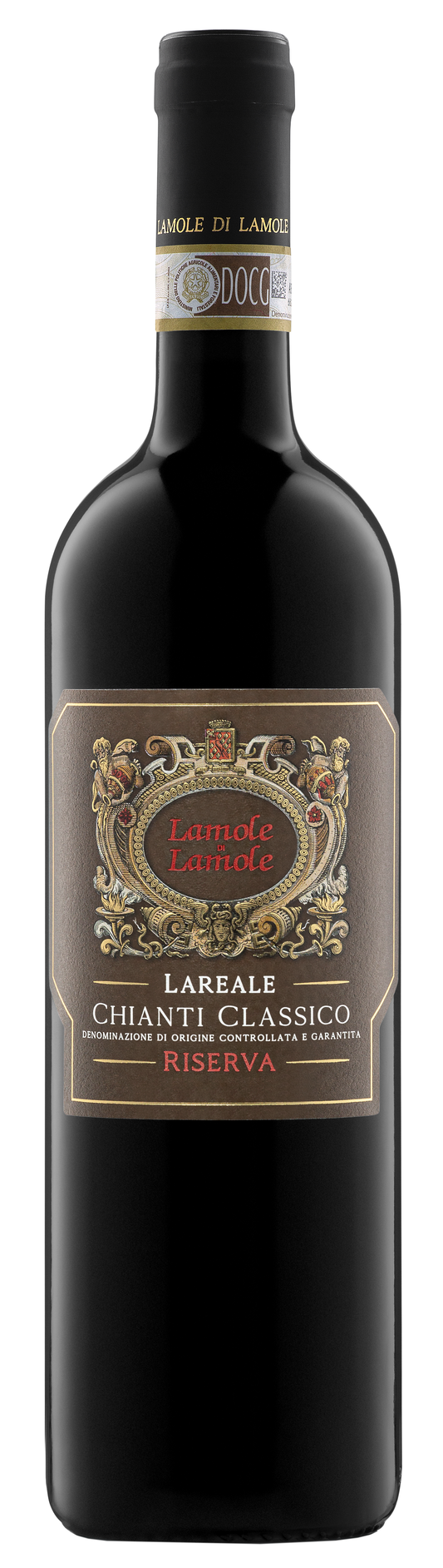 Lamole di Lamole Lareale Chianti Classico Riserva 2018  Front Bottle Shot