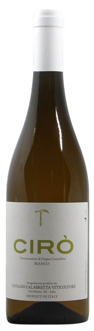 Cataldo Calabretta Ciro Bianco 2021  Front Bottle Shot
