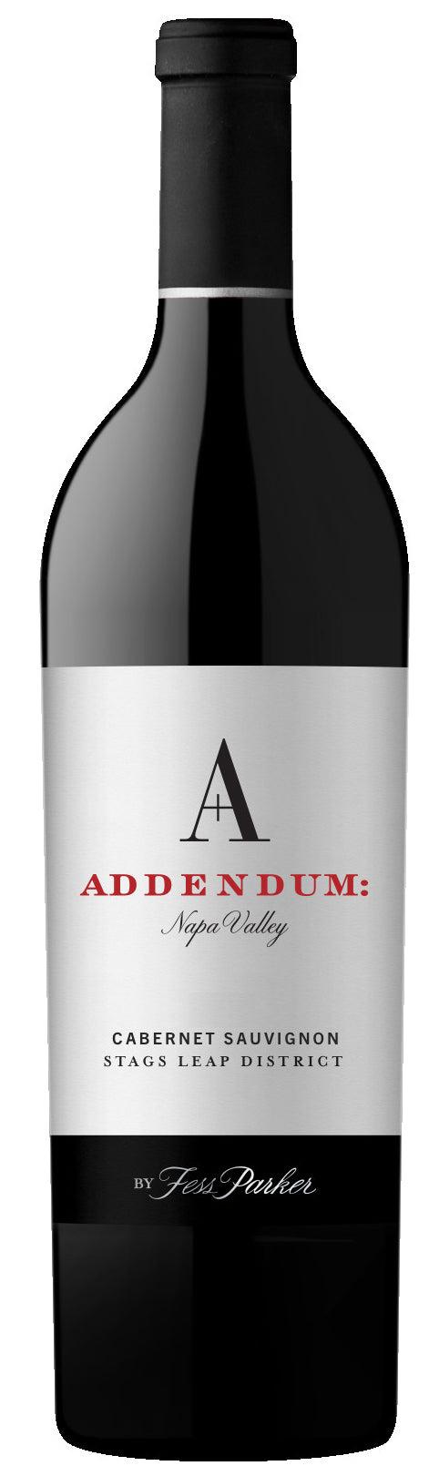 Addendum Stags Leap Cabernet Sauvignon 2018  Front Bottle Shot