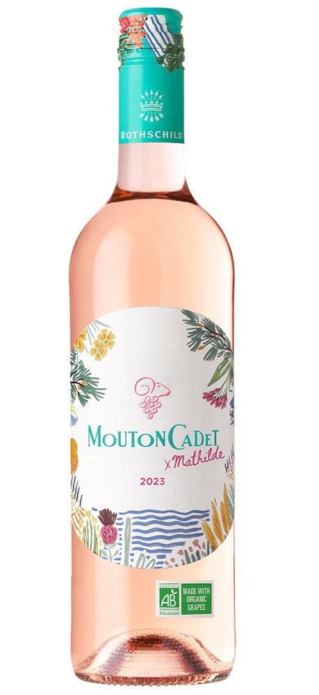 Mouton Cadet by Mathilde Rose 2023  Front Bottle Shot
