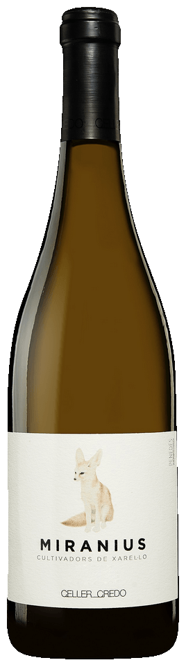 Celler Credo Miranius Penedes Blanco 2022  Front Bottle Shot