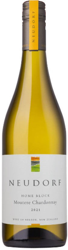 Neudorf Home Block Moutere Chardonnay 2021  Front Bottle Shot