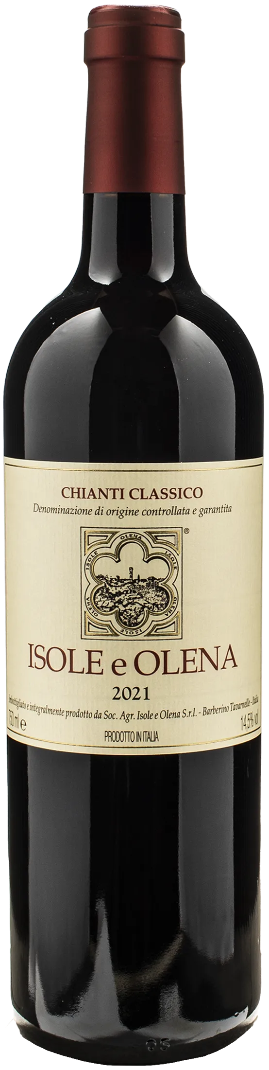 Isole e Olena Chianti Classico 2021  Front Bottle Shot