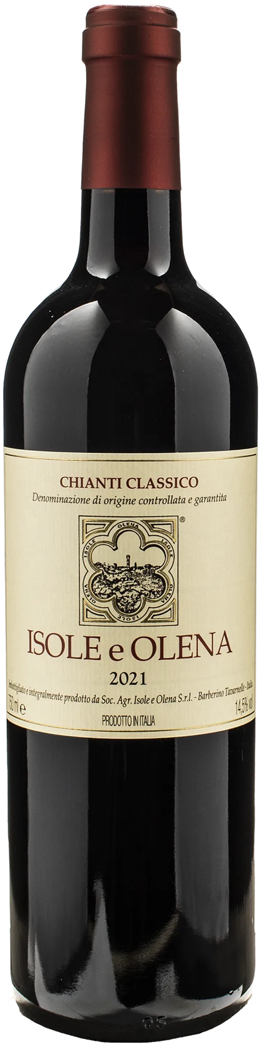 Isole e Olena Chianti Classico 2021  Front Bottle Shot
