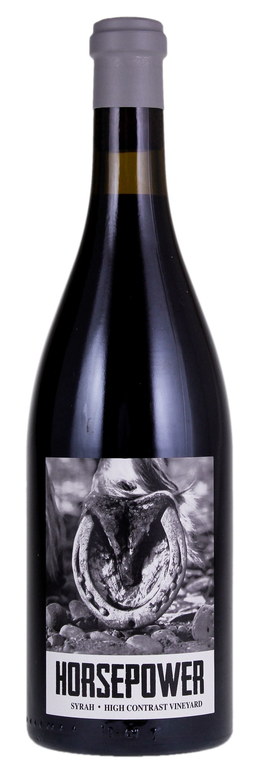 Horsepower Vineyards High Contrast Syrah 2020  Front Bottle Shot