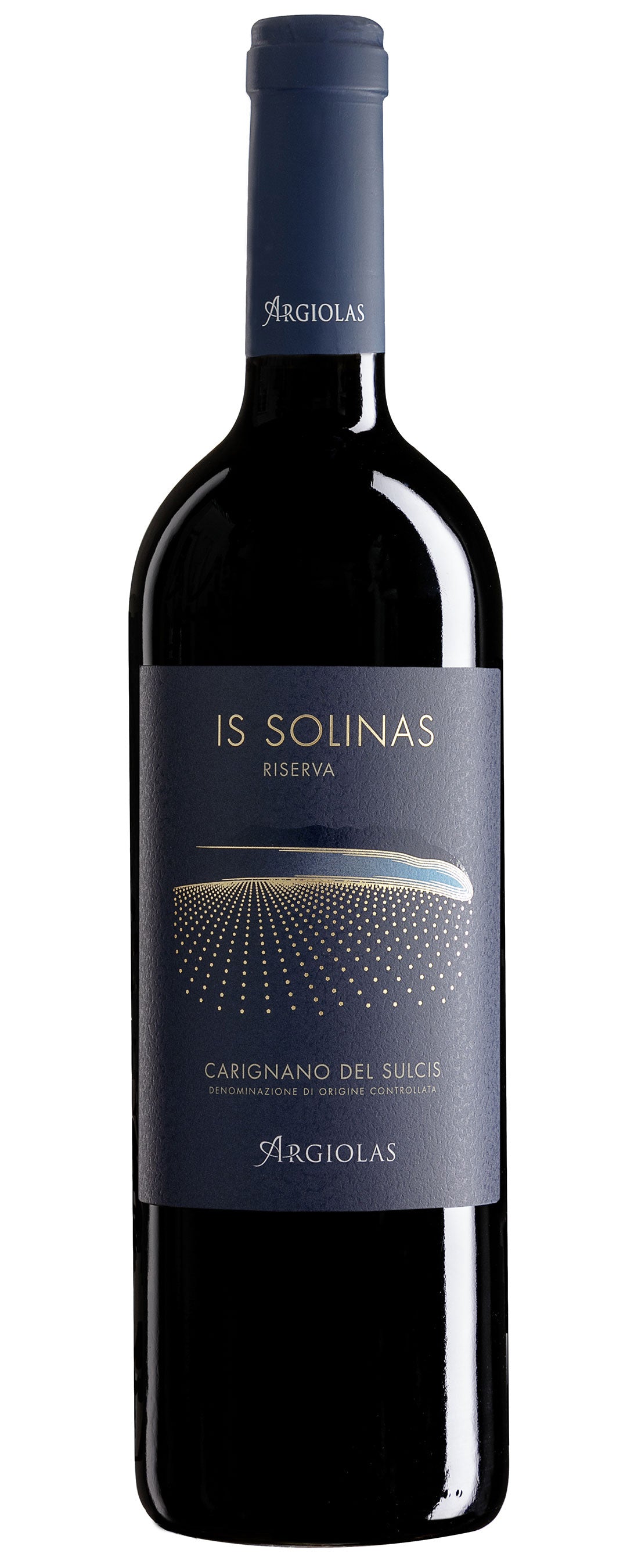 Argiolas Is Solinas Carignano del Sulcis Riserva 2020  Front Bottle Shot