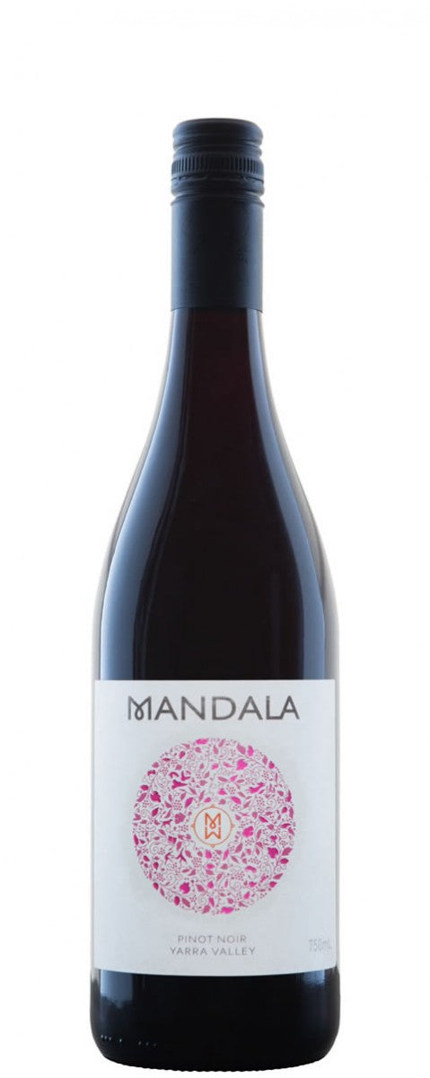 Mandala Wines Yarra Valley Pinot Noir 2020  Front Bottle Shot