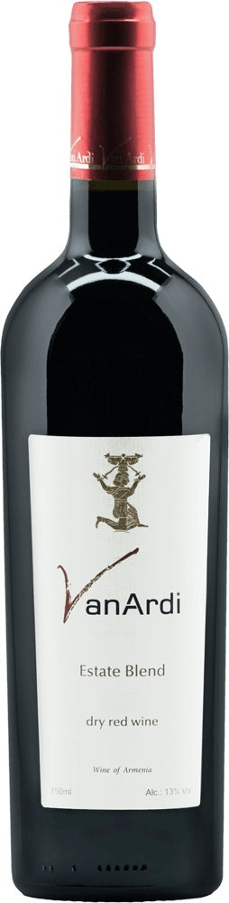 Van Ardi Red Blend 2021  Front Bottle Shot