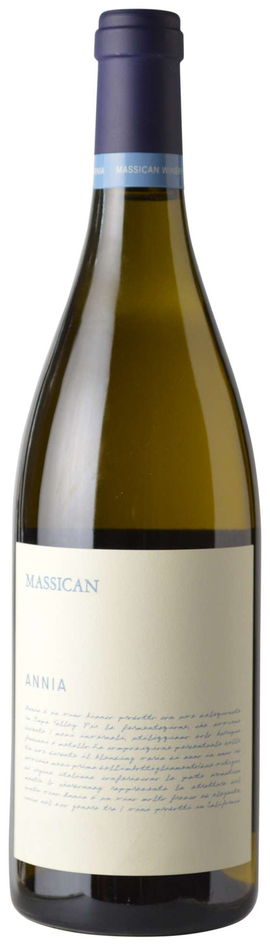 Massican Annia White 2023  Front Bottle Shot