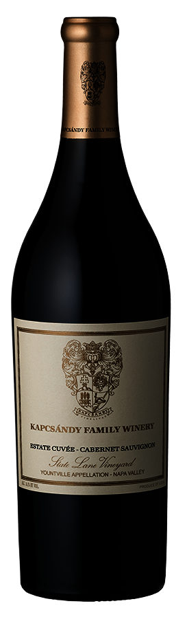 Kapcsandy Family Winery Estate Cuvee Cabernet Sauvignon 2022  Front Bottle Shot