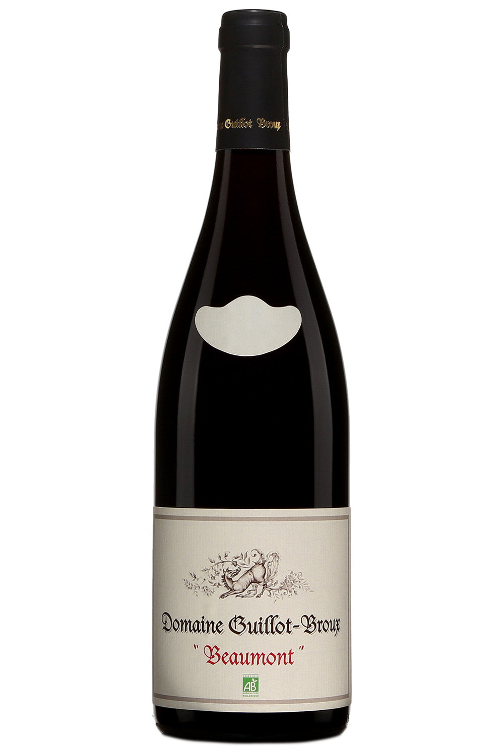 Domaine Guillot-Broux Macon-Cruzille Beaumont Rouge 2019  Front Bottle Shot