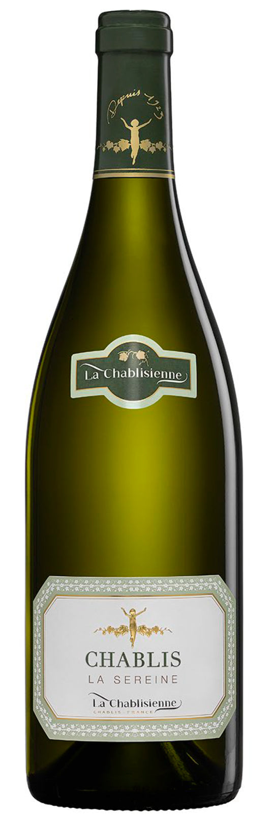 La Chablisienne Chablis La Sereine 2022  Front Bottle Shot