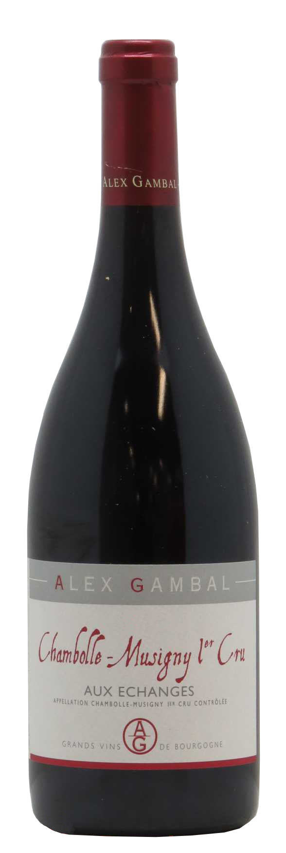 Alex Gambal Chambolle-Musigny Aux Echanges Premier Cru 2018  Front Bottle Shot