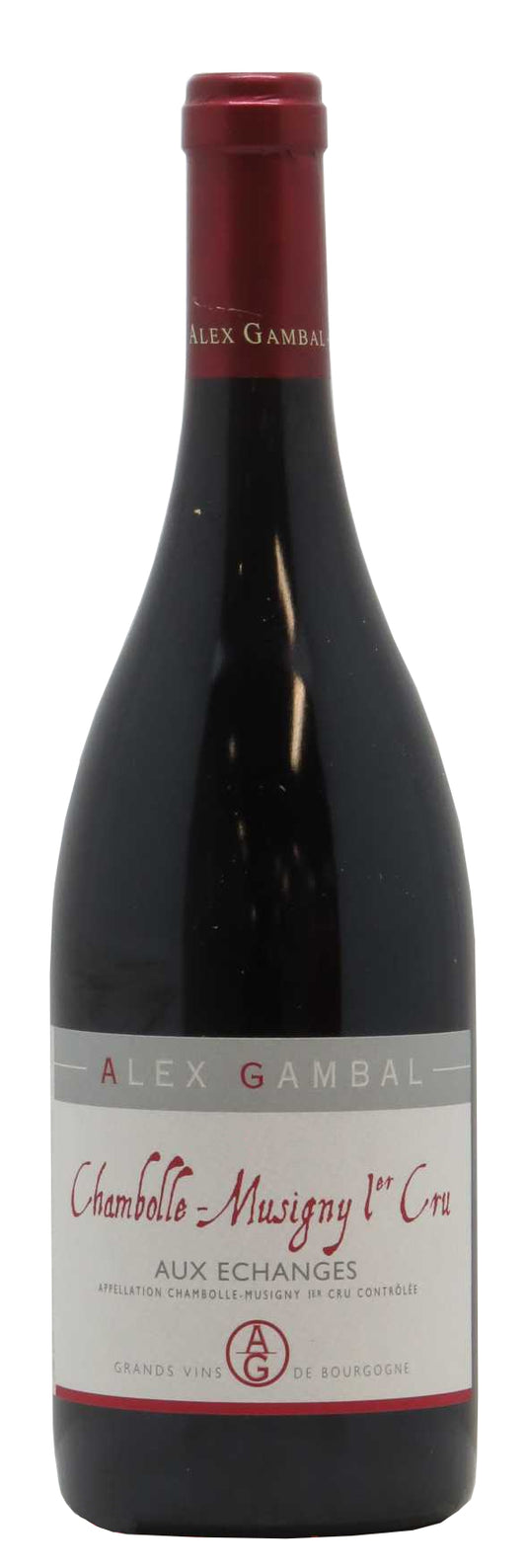 Alex Gambal Chambolle-Musigny Aux Echanges Premier Cru 2018  Front Bottle Shot