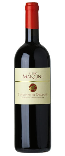 Piero Mancini Cannonau di Sardegna 2022  Front Bottle Shot