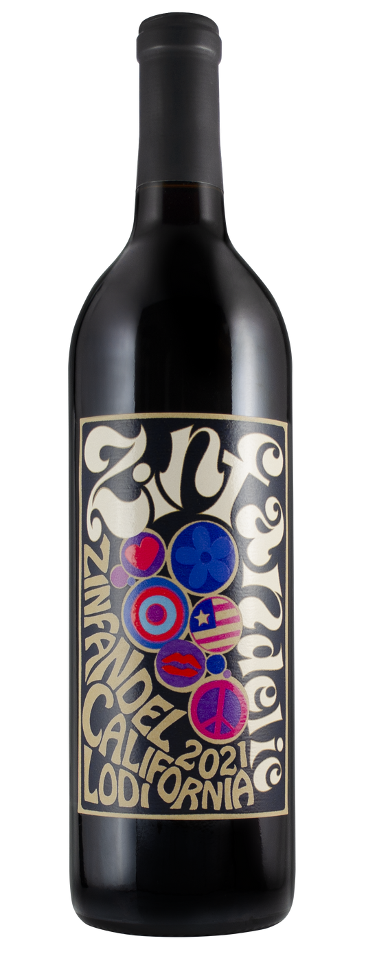 Zinfandelic Lodi Zinfandel 2021  Front Bottle Shot