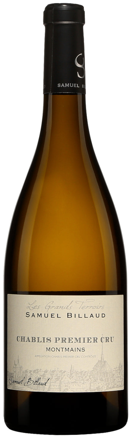 Samuel Billaud Chablis Montmains Premier Cru 2022  Front Bottle Shot